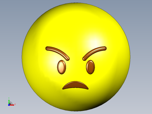 EMOJI - 愤怒前视缩略图