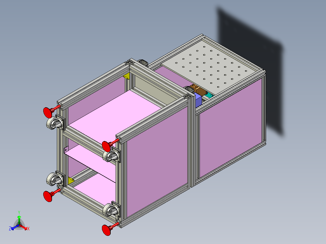 热容机植螺母机设备3D模型