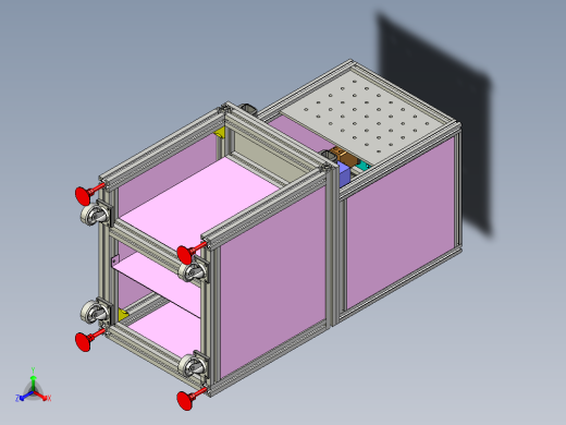 热容机植螺母机设备3D模型