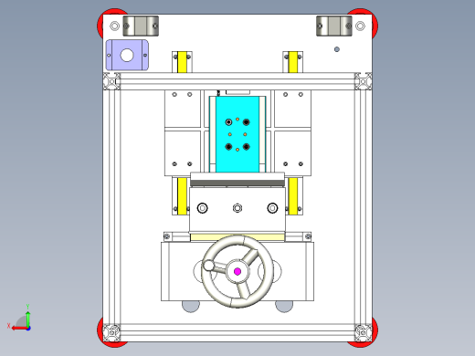 热容机植螺母机设备3D模型后视缩略图