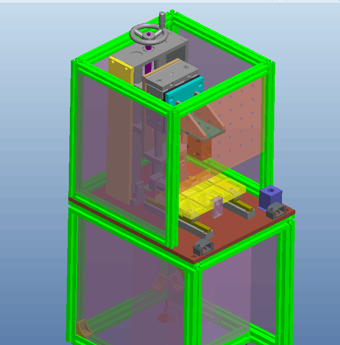 热容机植螺母机设备3D模型