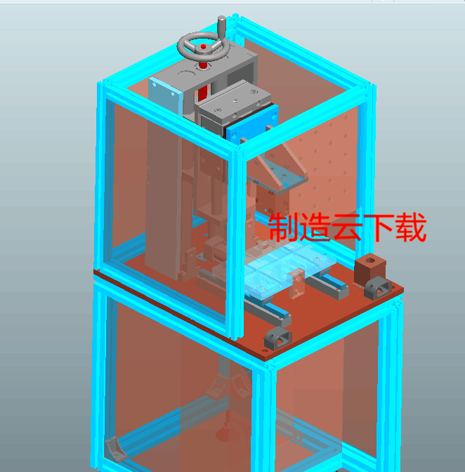 热容机植螺母机设备3D模型