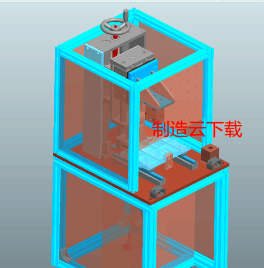 热容机植螺母机设备3D模型缩略图