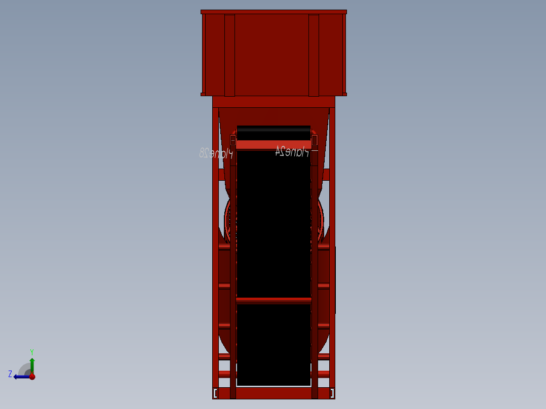 振动筛选机SW2015右视图