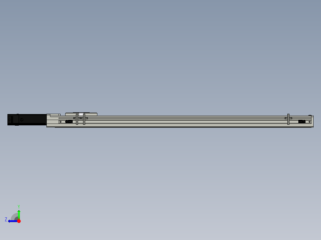 Toyo东佑达直线模组-ECH6-750-BC+煞車右视图