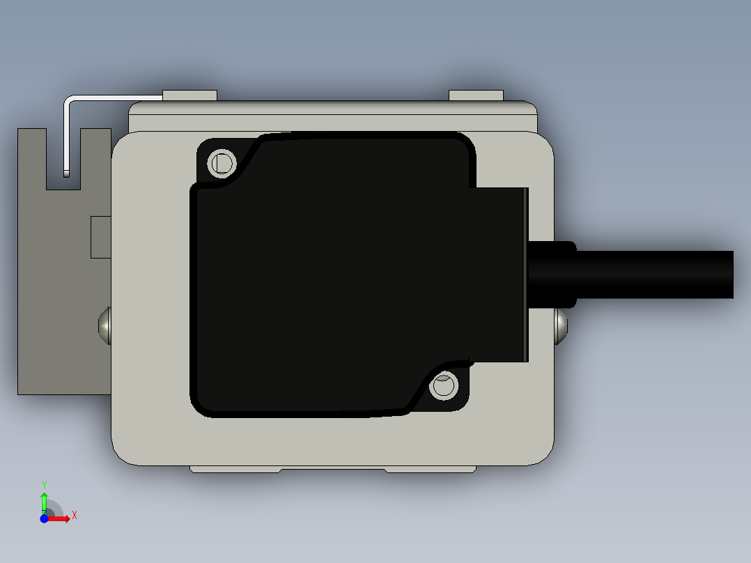 Toyo东佑达直线模组-ETH6-300-BC+煞車-反-M5前视图