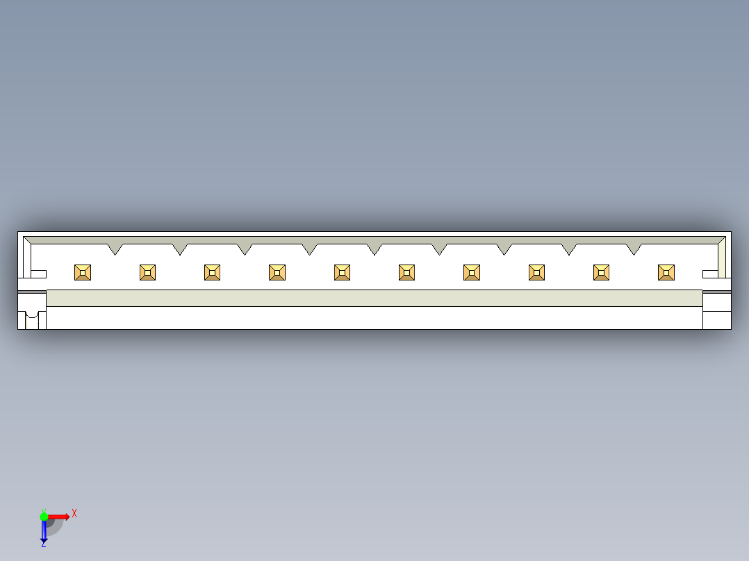 JST-B10B-EH-A俯视图