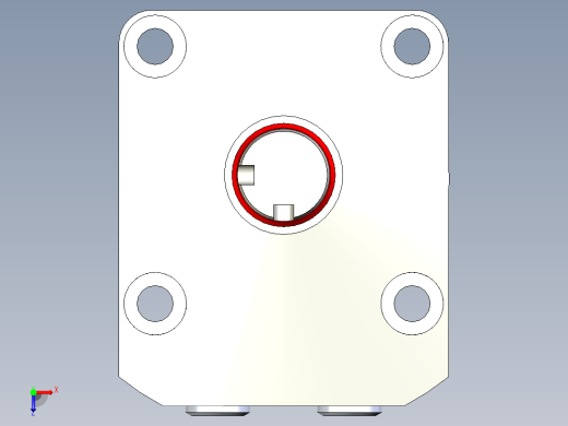 KOSMEKWHE1000-2GR-F多系列多零件图纸模型多系列多零件图纸模型俯视缩略图