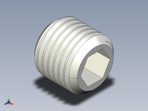 DIN 913-ISO 4026 固定螺钉-M22 L=20.STEP