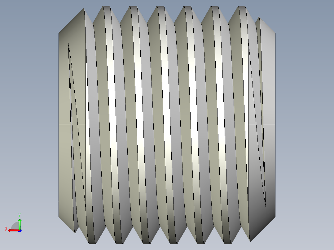 DIN 913-ISO 4026 固定螺钉-M22 L=20.STEP后视图