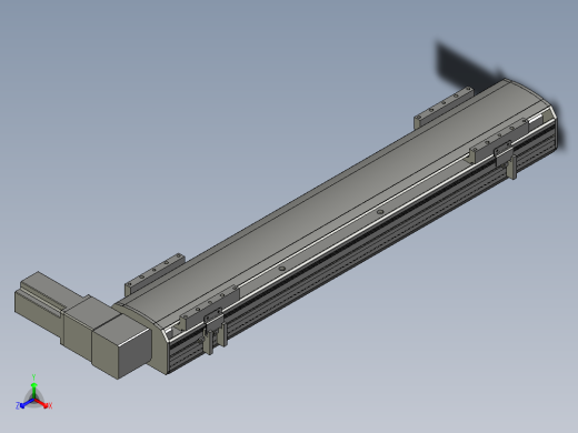 直线模组WG-LHB12-S550-R(B)设计图纸