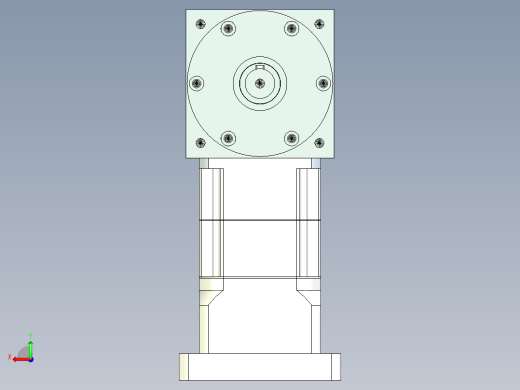 换向器PW110双轴 PGH90-L2 22-110-145-M8后视缩略图