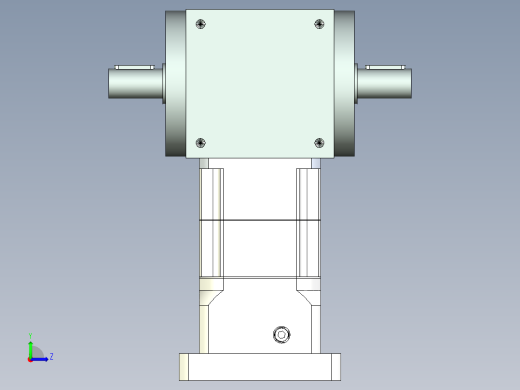 换向器PW110双轴 PGH90-L2 22-110-145-M8左视缩略图