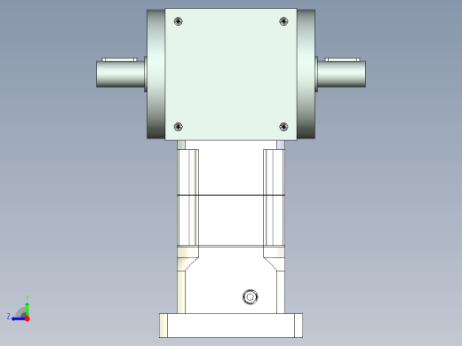 换向器PW110双轴 PGH90-L2 22-110-145-M8右视缩略图