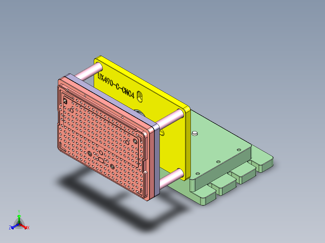UX490-C-CNC4-1119正等轴测图
