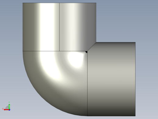 船舶管路系统SeaCor_90Elbow_SxS_37J106015_1.5in后视缩略图