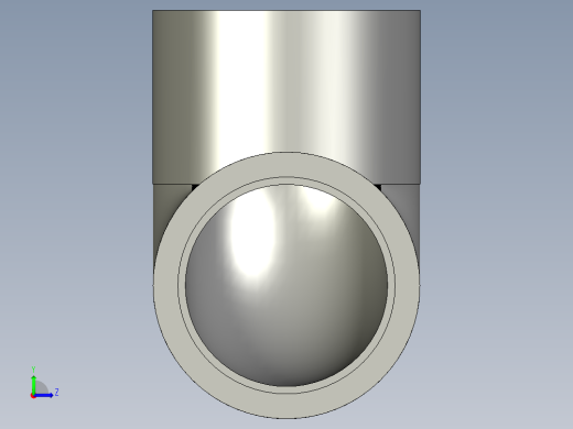 船舶管路系统SeaCor_90Elbow_SxS_37J106015_1.5in左视缩略图