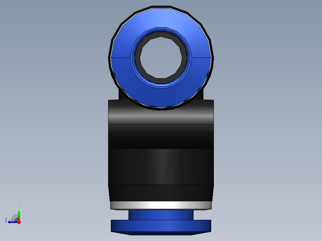 气嘴-Ø6 UNIÃO T (C00600600)右视图
