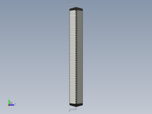 元器件3D封装QFP208_FPT-208P-M02172左视缩略图