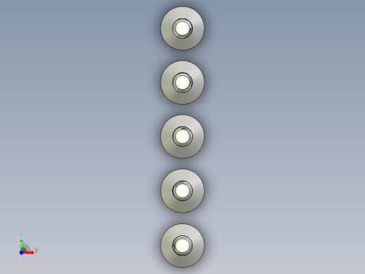 内六角螺栓-M12 Set_CSK Allen Bolt前视缩略图