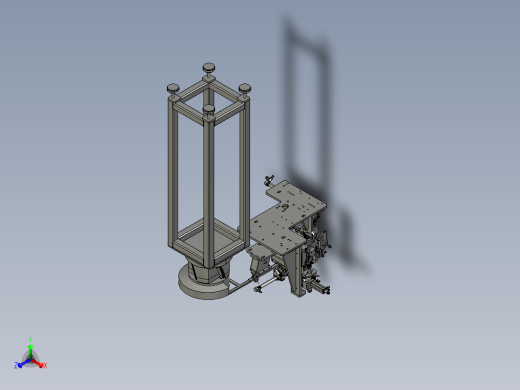 异形方产品振动盘上料（26-37）正等轴测缩略图