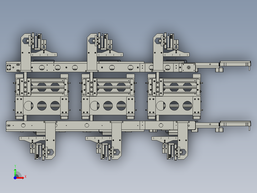 快充大头测试设备前视图