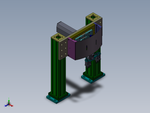 搬运机构正等轴测缩略图