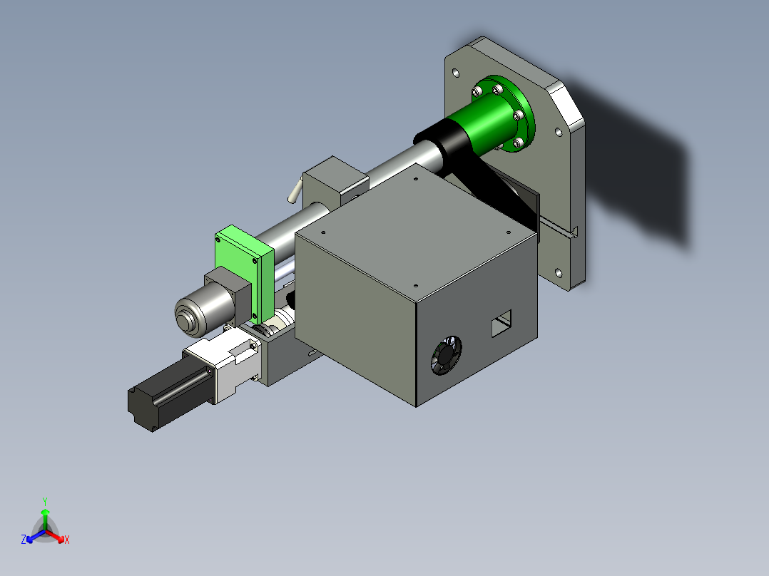 伺服拧紧机三维
