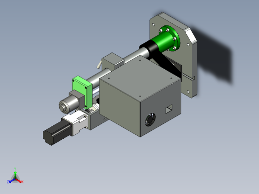 伺服拧紧机三维