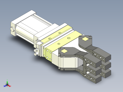 德克斯TUNKERS气缸数模K2 63 AS A10_A11_A12