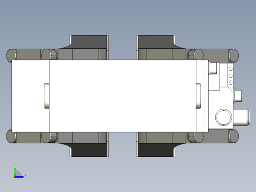 德克斯TUNKERS气缸数模K2 63 AS A10_A11_A12左视缩略图
