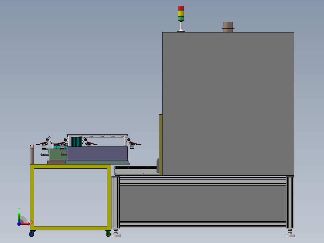 激光焊接机设备sw17可编辑前视图