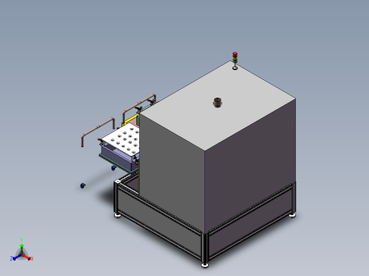 激光焊接机设备sw17可编辑正等轴测缩略图