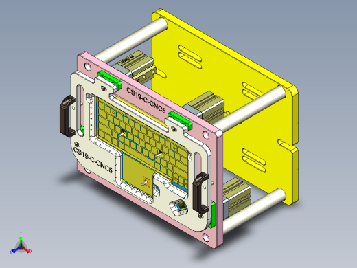 CS19-C-CNC5笔记本CNC工装夹具三维模型-180521