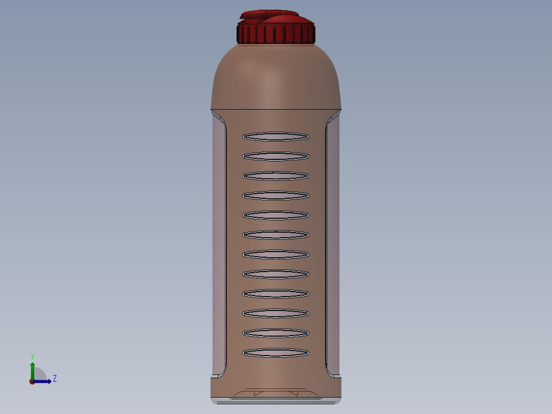 瓶盖、盖子(14)左视图