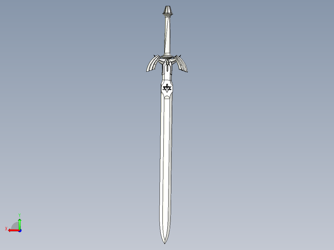 剑、宝剑(164)后视图