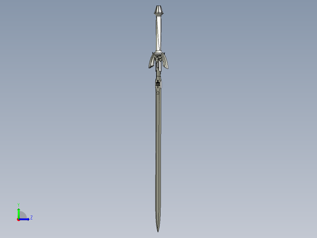 剑、宝剑(164)左视图