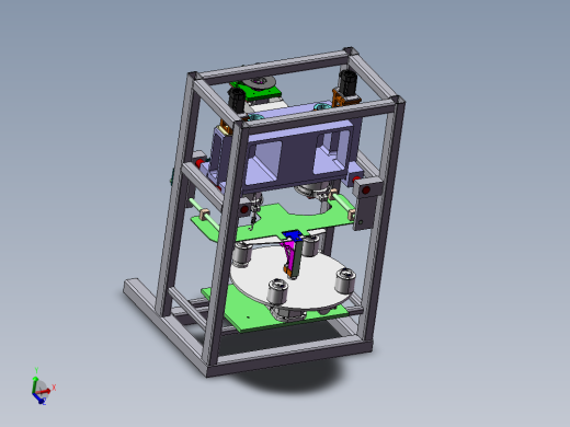电气电机绕线机 stp