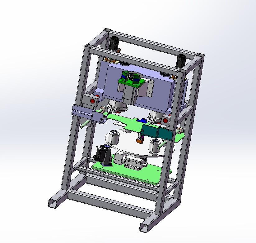 电气电机绕线机 stp