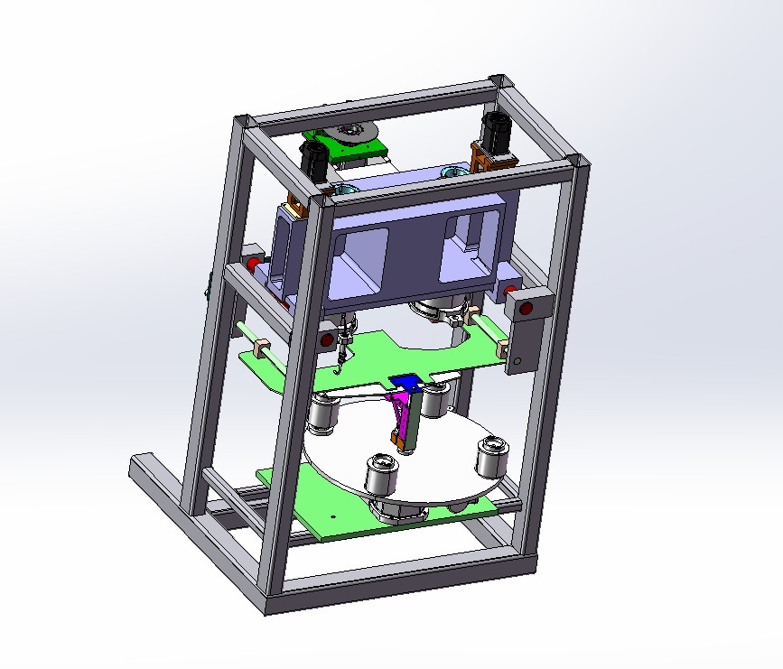 电气电机绕线机 stp