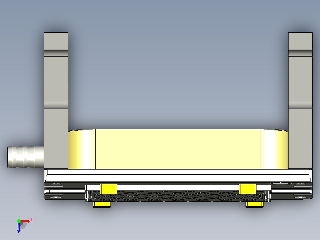 UX260-A笔记本CNC工装夹具三维模型-CNC5-20200313俯视图
