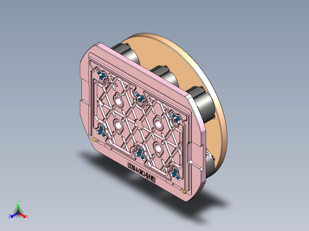 UX260-A-笔记本CNC工装夹具三维模型CNC3-20200309正等轴测图