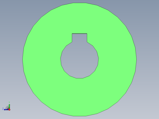 圆弧齿同步轮3M-36右视缩略图