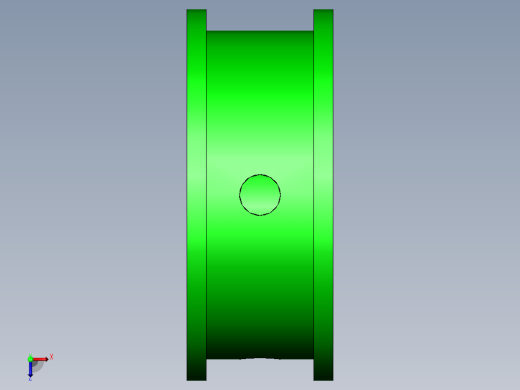 圆弧齿同步轮3M-36俯视缩略图