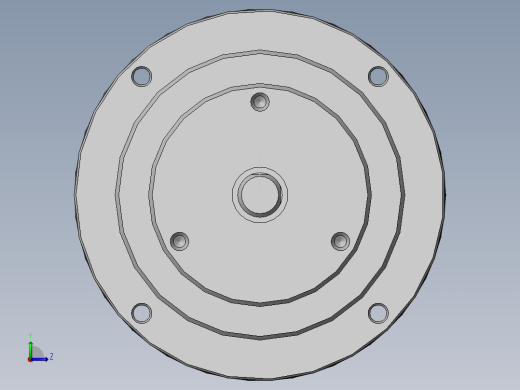 磁粉离合器 POC-0.501左视缩略图
