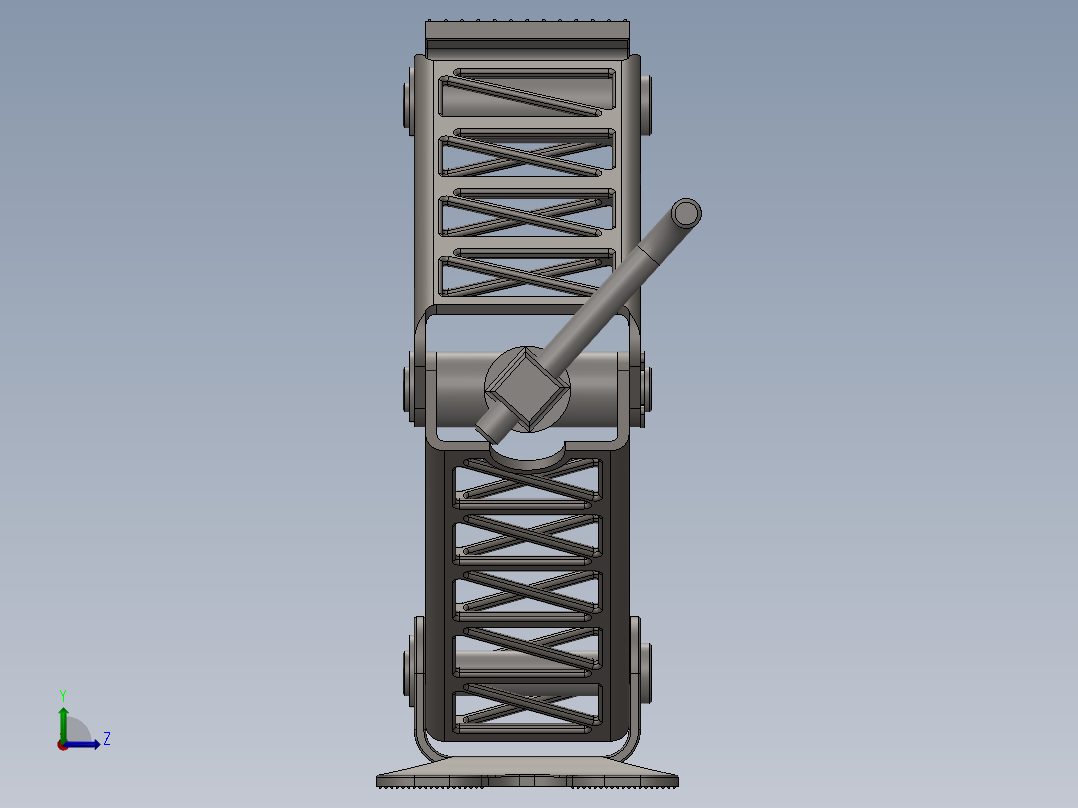 千斤顶(56)左视图