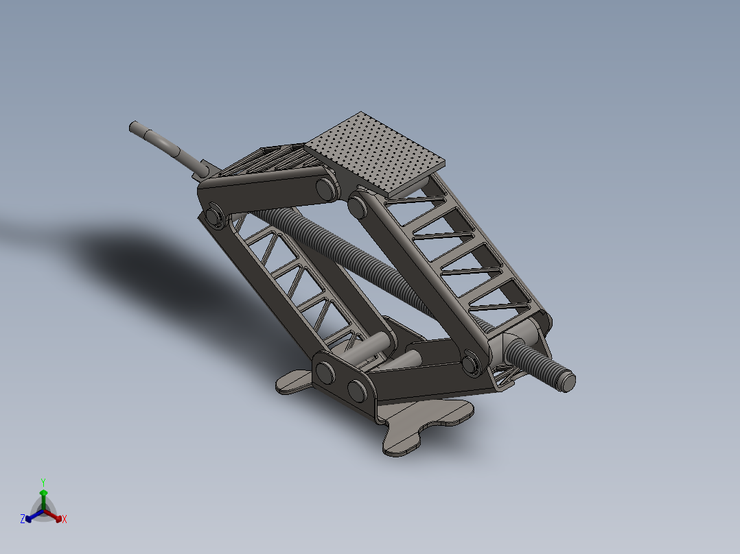 千斤顶(56)正等轴测图