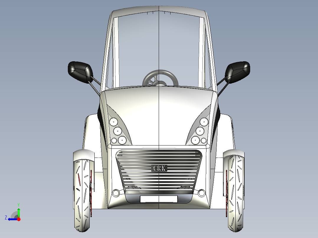 B3003679-电动汽车 马库斯右视图