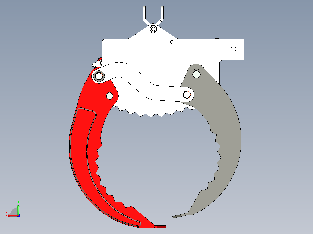 B2004538-木材夹爪后视图