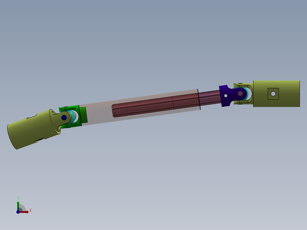 万向节(18)前视图